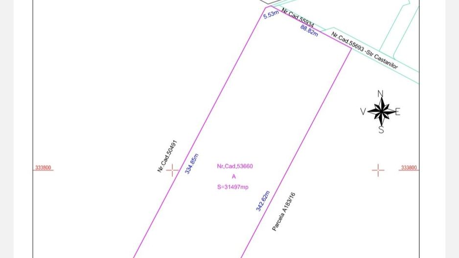Teren intravilan 31497 mp - Chitila zona industriala de hale - Poză 6