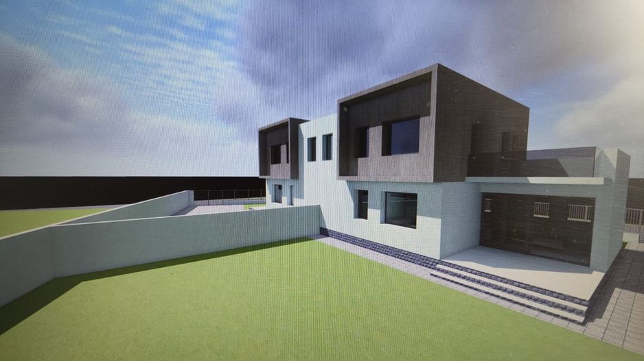 Duplex spatios, design modern cu 3 camere, Sacalaz - Poză 9