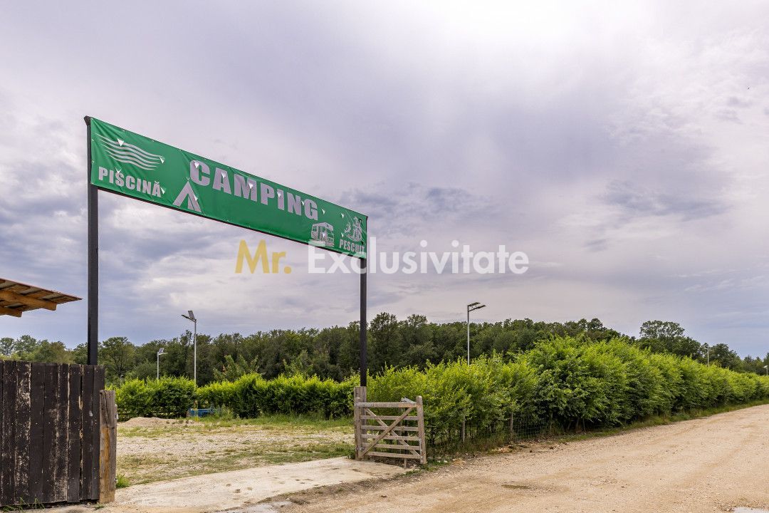 AFACERE FUNCTIONALA - MOTEL, PARCARE TIRURI, CAMPING cu piscina si lacuri - Poză 8
