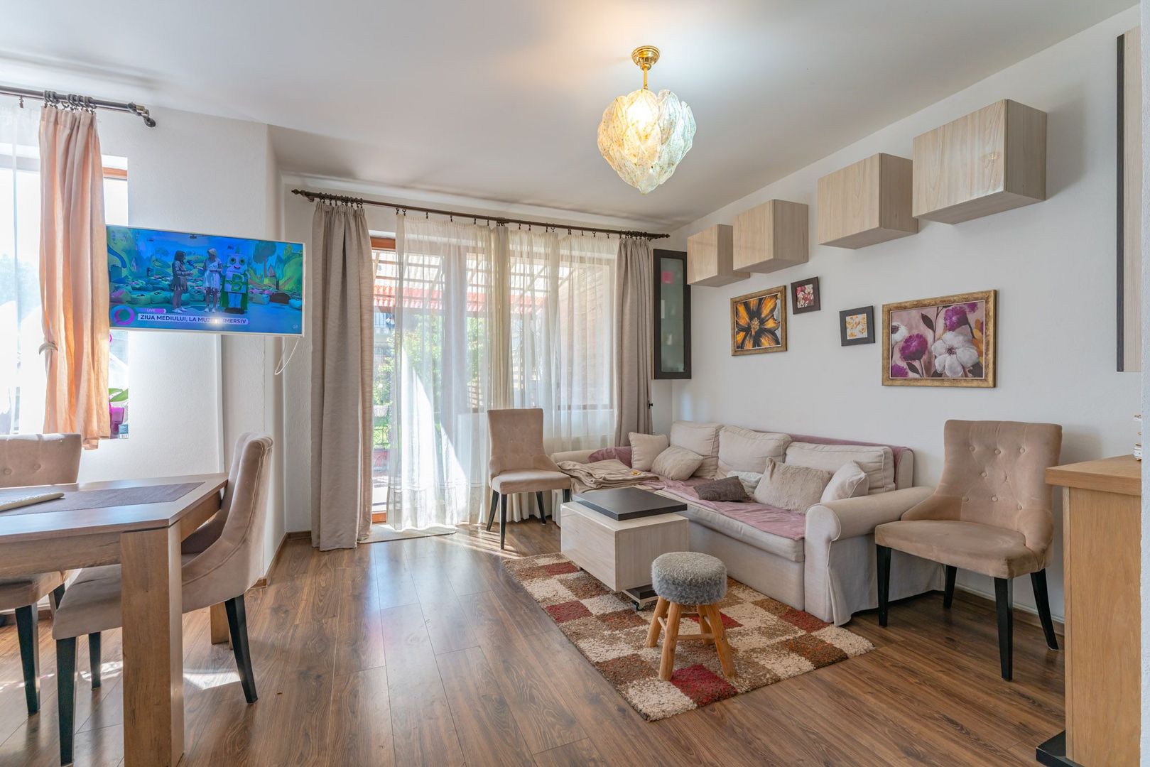 Casă înșiruită în Sânpetru, mobilată, comision 0% cumpărător - Poză 2