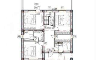 Vânzare, Hi-Tech, 2 nivele, 4 camere, strada  A. Lăpușneanu, Budești - Poză 12