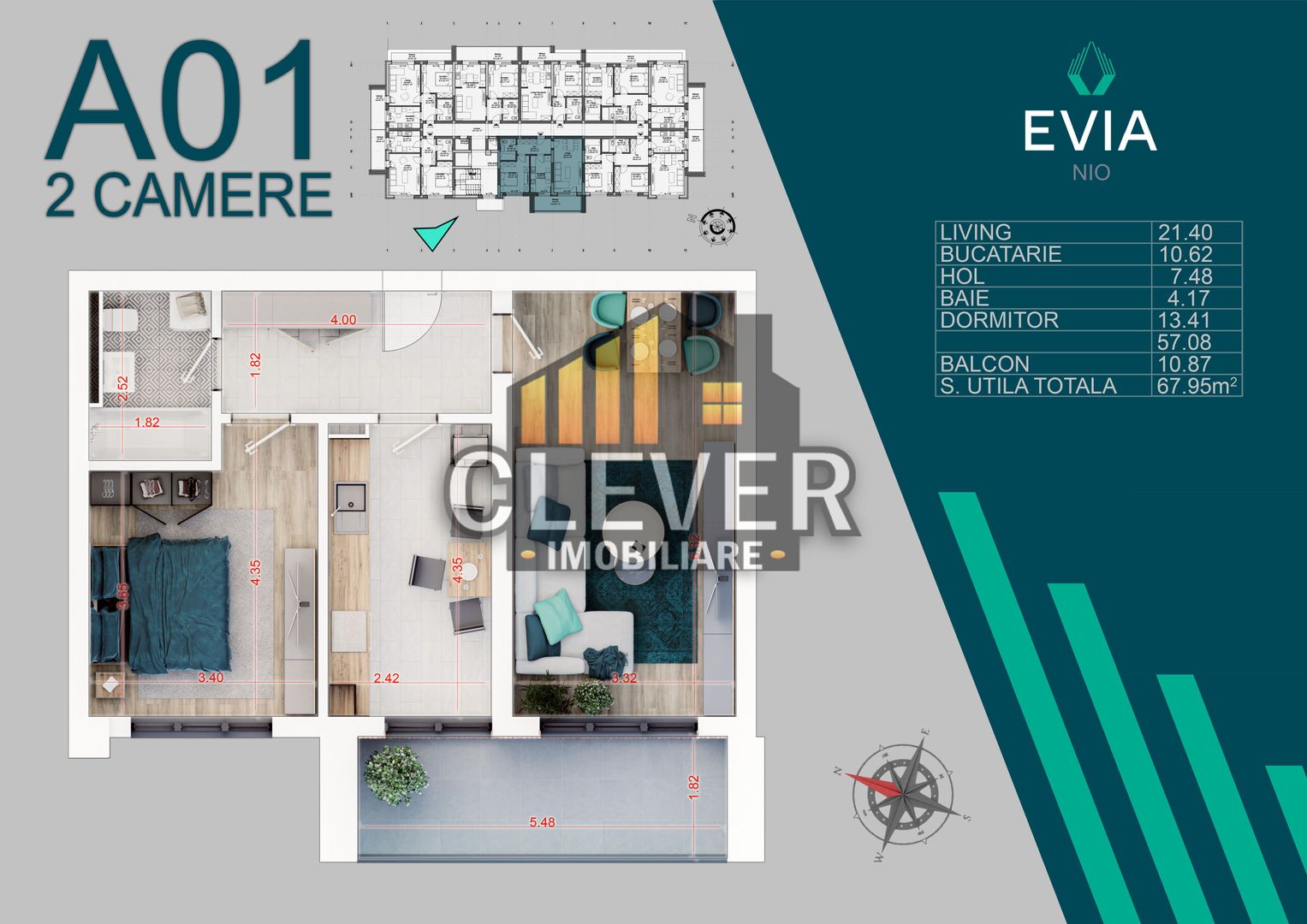 Apartament 2 Camere Premium | Smart Home Ready | Zona Pallady - Poză 3