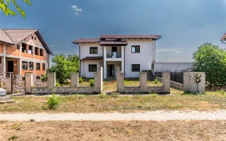Vila noua semifinisata D+P+E la strada principala Comision 0 - Poză 14