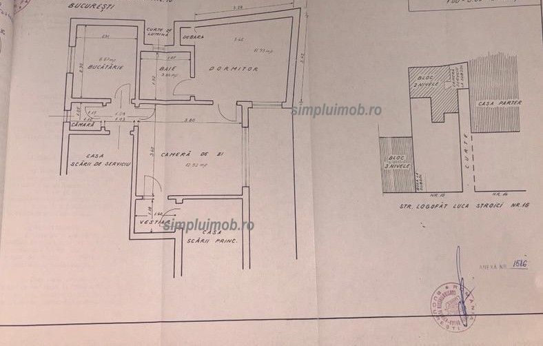 Apartament 2 camere renovat complet zona Armeneasca  centrala proprie - Poză 13