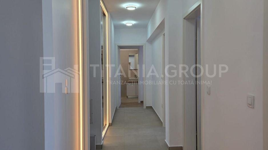 Apartament 3 camere, parcare, prima inchiriere, totul nou - Poză 14