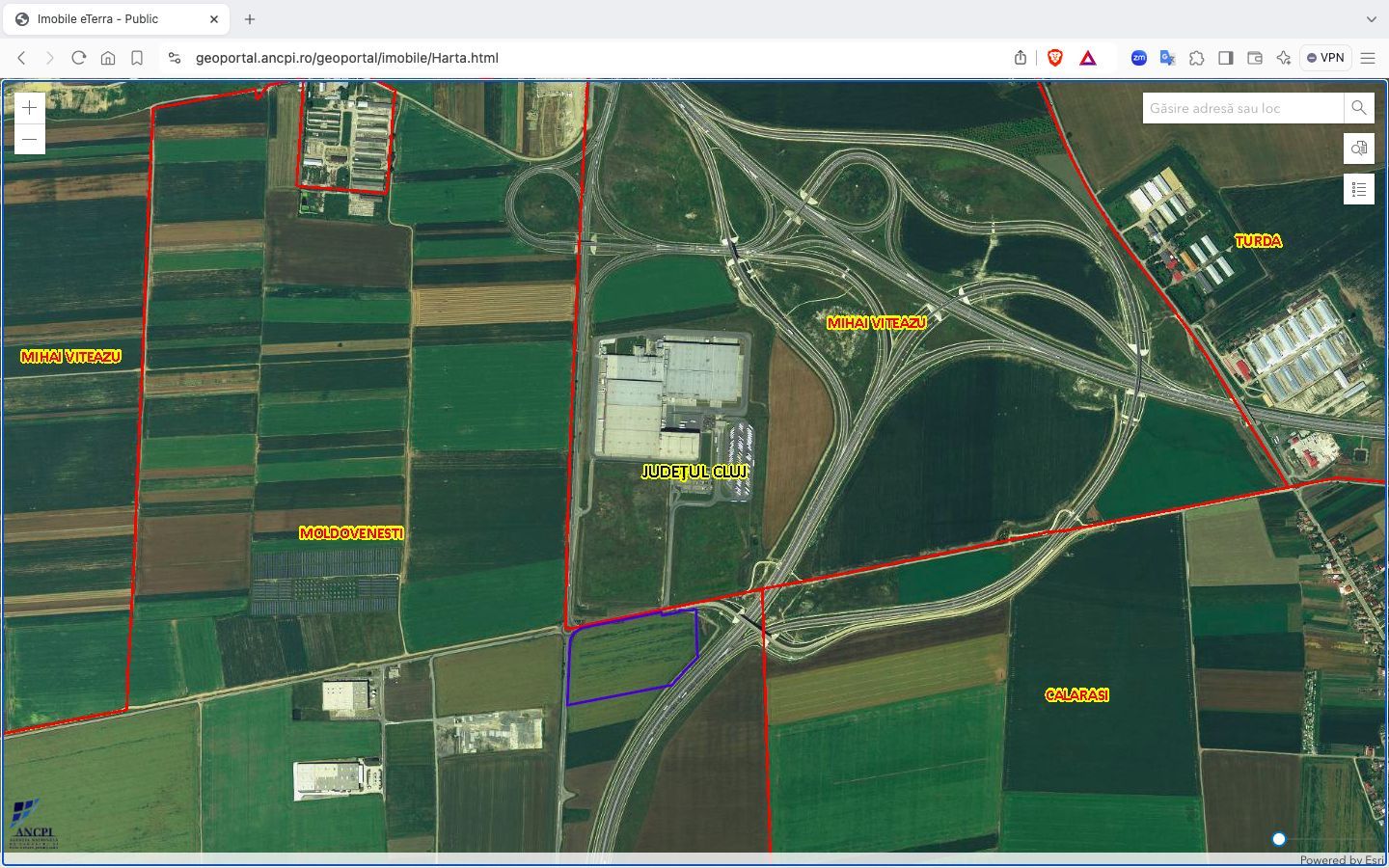 Teren Intravilan Bădeni - Turda 78.349 mp cu acces la Autostrazile A3 si A10 - Poză 3