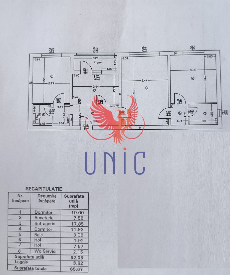 Apartament 3 camere - Poză 11