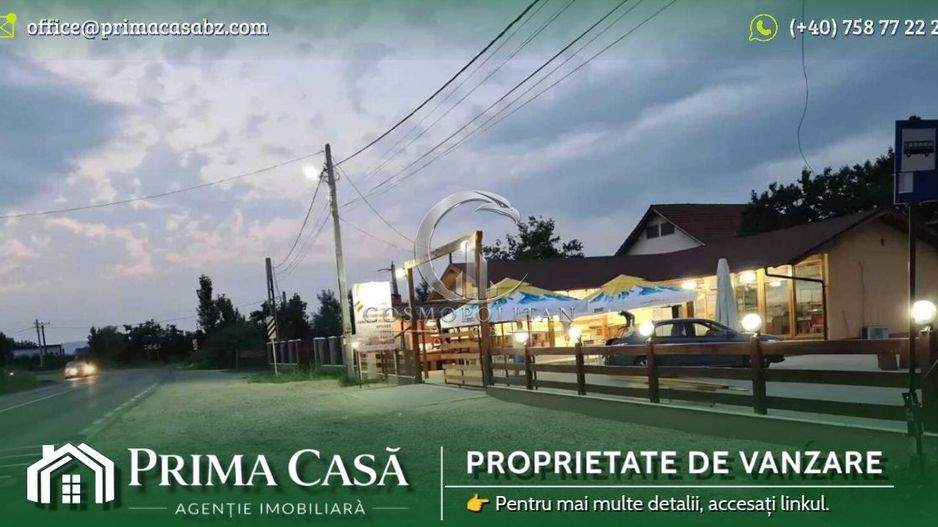 Oportunitate de investitie in Vernesti/BZ! Spatiu comercial – teren intravilan - Poză 7