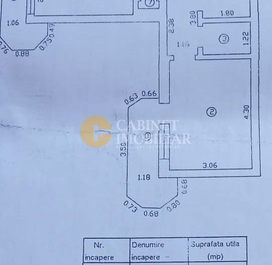 Apartament 2 camere Decomandat - PACURARI/BULEVARD - 108000 EURO - Poză 3