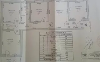 Apartament 4 camere I 73 Mpu I Etaj 1 I Decomandat I Rahovei - Poză 15
