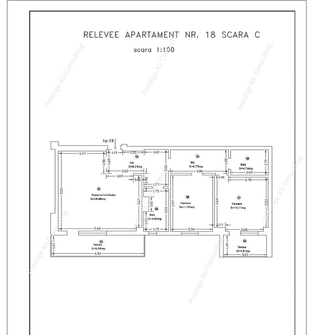 Apartament 3 camere 2 bai Torontalului de inchiriat - Poză 11