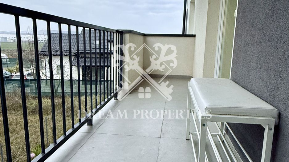 Apartament cu 3 camere la cheie, balcon, parcare, zona Apahida - Poză 10