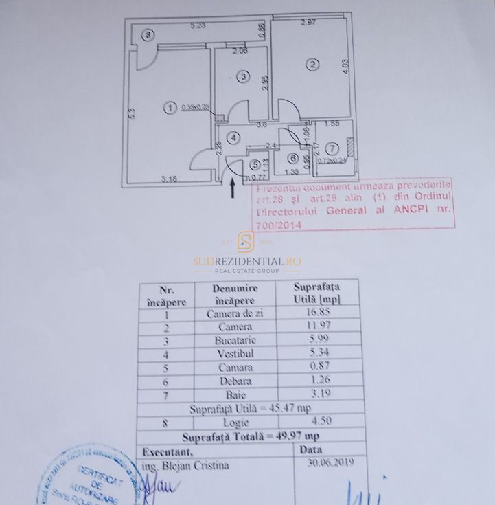 Apartament 2 camere decomandat, Bd. Alexandru Obregia, Cultural, 6/10 - Poză 6