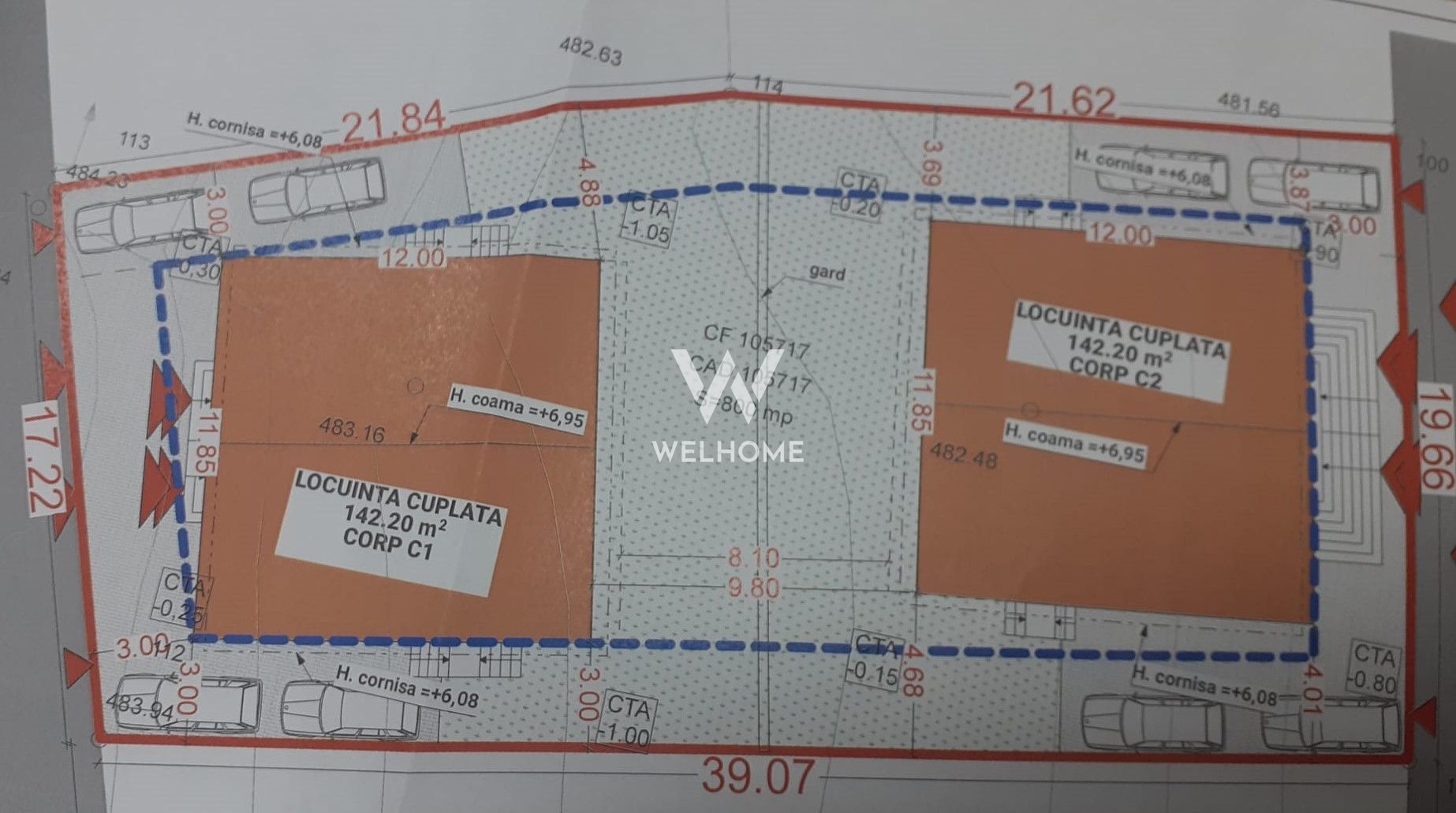 Duplex modern LA CHEIE Calea Cisnadiei, Sibiu - Schiță 11