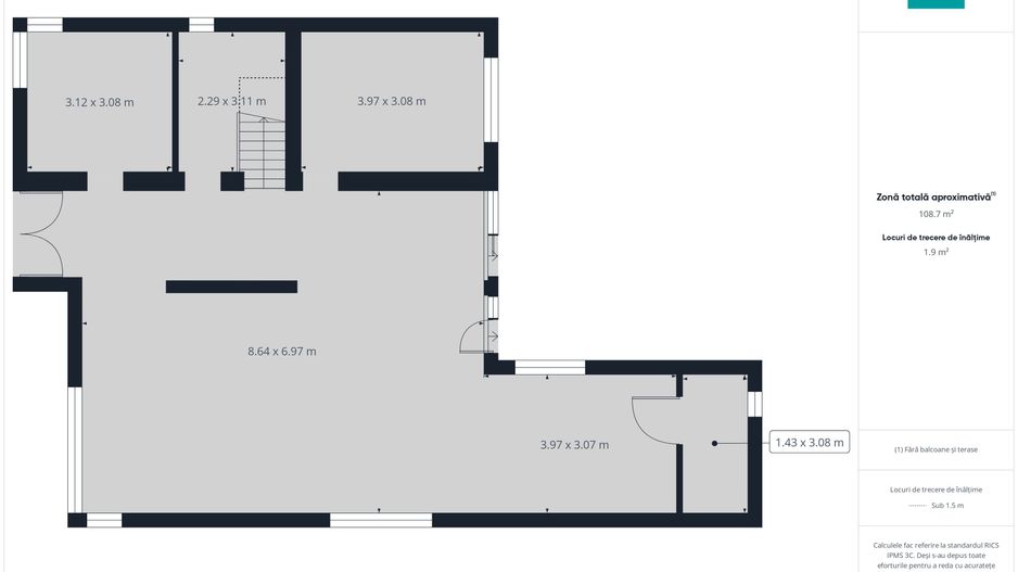 Casă deosebită în Parneava – Strada Griviței - Poză 10