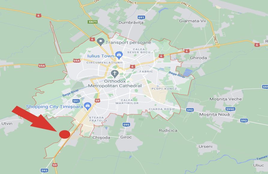 Teren intravilan Timisoara Metro 23.476 mp - Poză 2