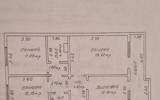 Apartament 3 camere decomandat, Galata 1 (str. Vamasoaia), mobilat, utilat, liber - Poză 7