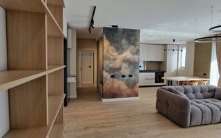 Apartament lux 80 mp utili 3 camere 2 bai si parcare subterana - Poză 2