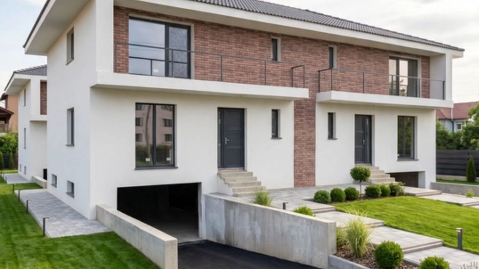 Duplex semifinisat, zona Stadionului de Fotbal, Florești - Poză 2