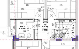 Casă modernă cu 3 dormitoare, curte 250 mp, Popești-Leordeni Ilfov - Schiță 4