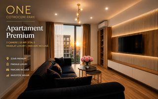 Apartament Premium ONE Cotroceni Park -Mobilat Luxury-Parcare Inclusa - Poză 1