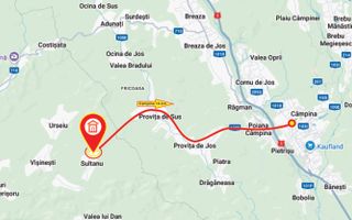 Teren 4044 mp, deschidere 60m, la 18 km de Campina, asfalt si curent - Poză 6