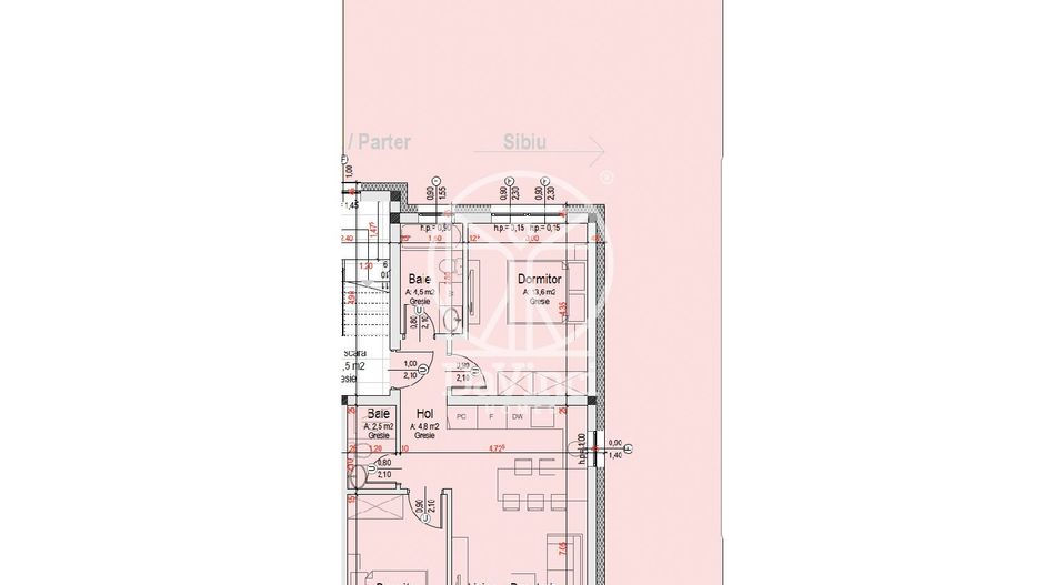Apartament 3 camere, la cheie, gradina individuala (Smart-A-ap.5) - Poză 4