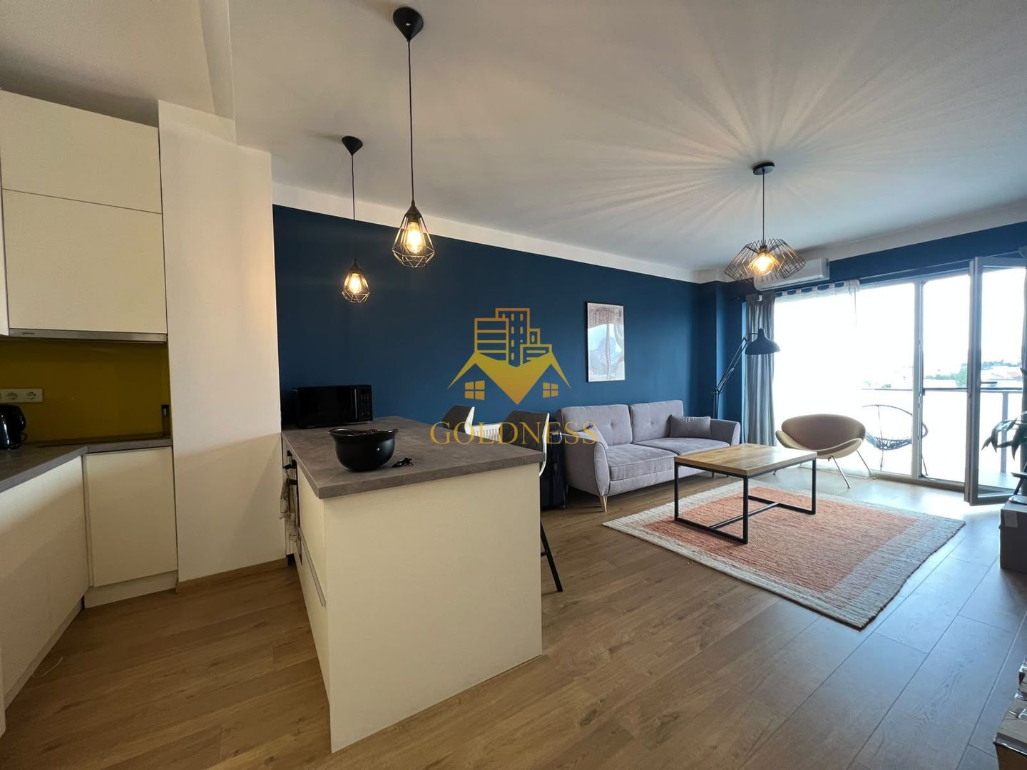 2 camere, modern, bloc nou, zona Centrala, Bosch, Ntt Data, Meron - Poză 1