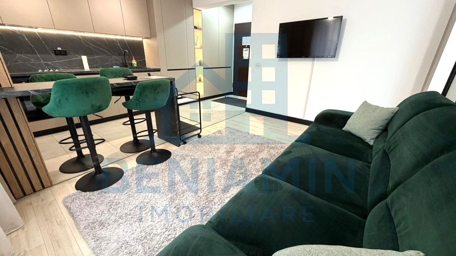 Apartament-2-Camere-Mobilat-Utilat-Lux-Top City-Tractorul - Poză 2