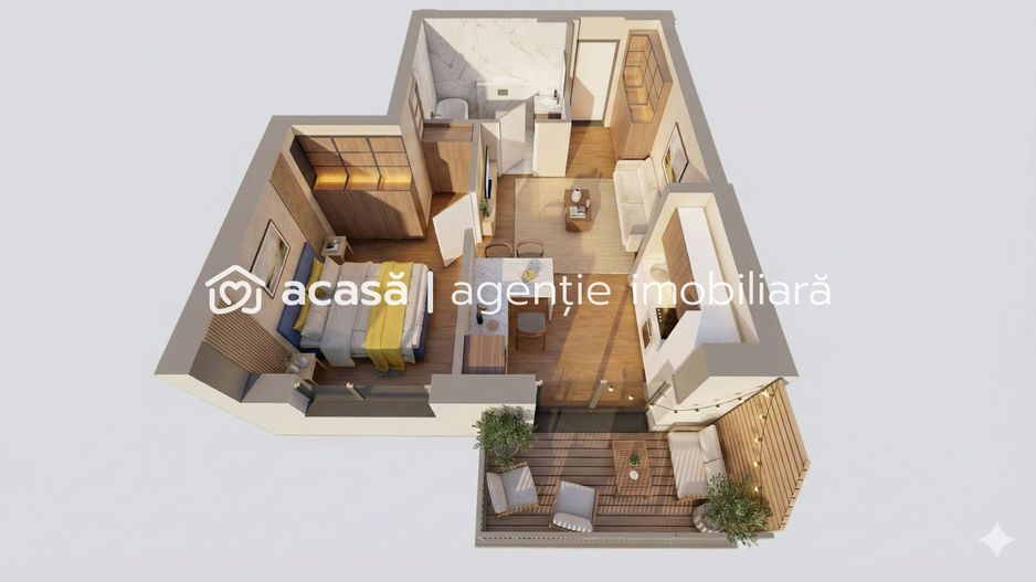 Apartament cu 2 camere– ARED R39 - Poză 7
