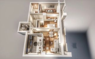 Apartament 3 Camere la Cheie I LUX I 0% Comision I 70.15 mpu - Poză 20