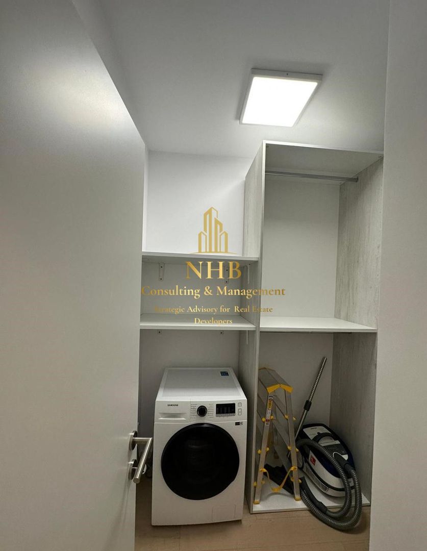 Studio 1 camera cu curte si terasa, THE IVY Baneasa, parcare inclusa - Poză 3