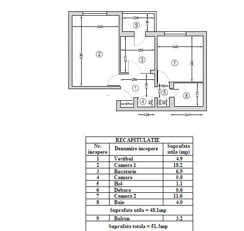 2 camere Baneasa I parc Herastrau I utilat complet - Poză 8