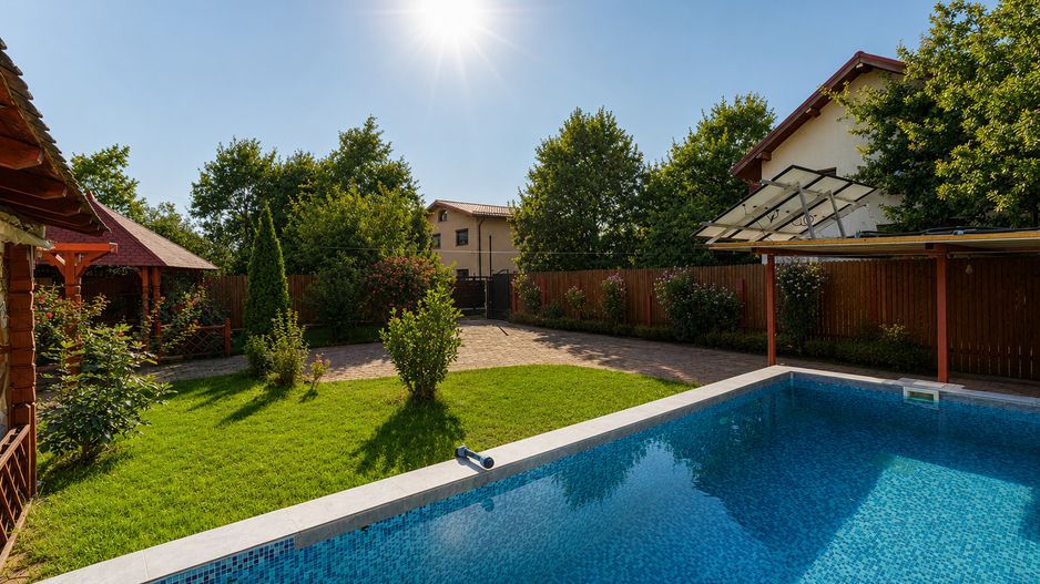 Vilă individuală cu 5 camere, piscină și curte generoasă | Mogoșoaia - Poză 2