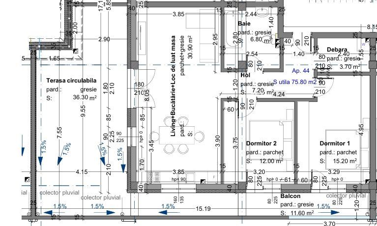 Penthouse, 75 mpu, Selimbar - Schiță 6