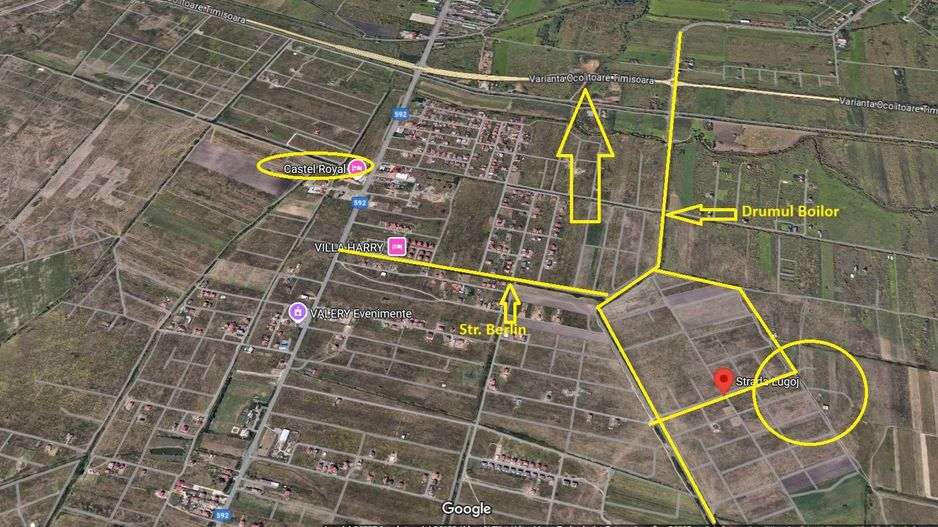 Teren intravilan | 850mp | Mosnita noua - Poză 2