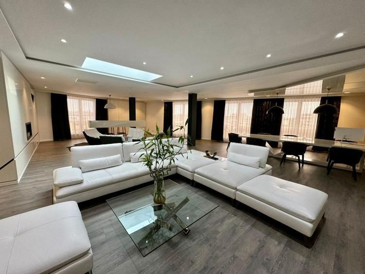 Penthouse Herastrau 116 terasa,mobilat si utilat loc de parcare si boxa subteran - Poză 11