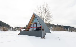 Teren 7,656 mp + Cabane tip A Frame, Fundata - Poză 6