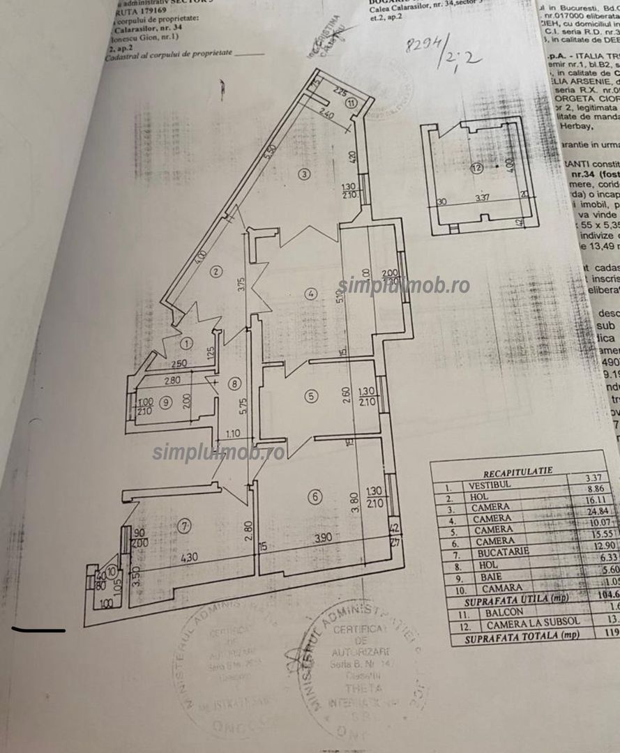 Superb pentru cunoscatori Calea Calarasilor cu centrala - Schiță 32