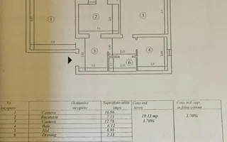 Apartament cu 2 camere, decomandat, mobilat și utilat, cu loc de parcare, în Iași, zona 719 - Poză 11