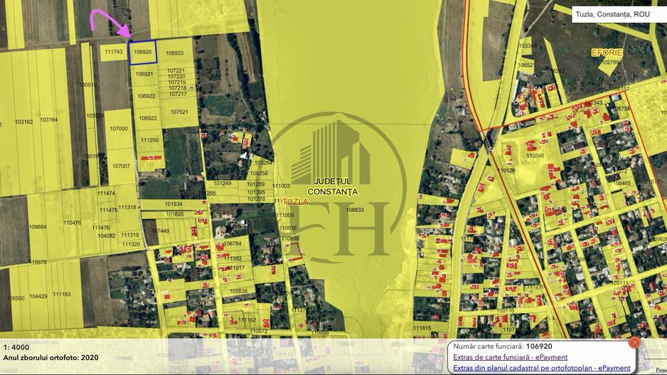 SOLD/VANDUT - Teren intravilan de vânzare Tuzla, Constanța - Poză 4