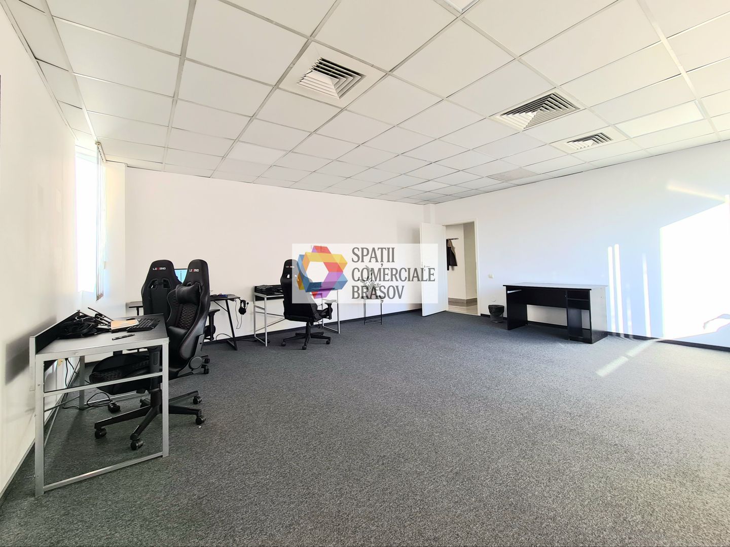 Spațiu birouri de închiriat Brasov - 160 mp # spatii-comerciale-brasov.ro - Poză 1