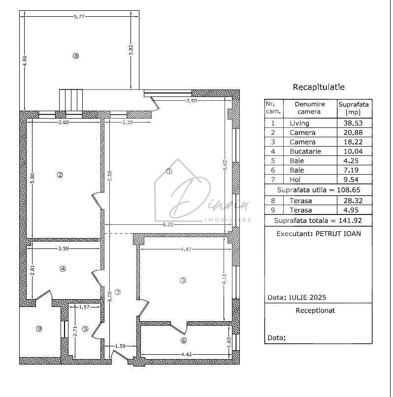 Apartament 3 Camere Baneasa-Aviatiei Parter 142mp utili + 160mp curte - Poză 2
