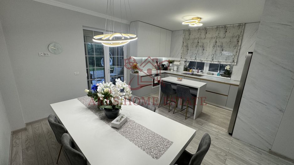 Casa in stil mediteranean, ultrafinisată 5 camere, 3 bai + curte. - Poză 7