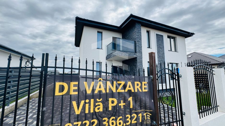 Buftea-vila individuala P+1 cu 5 camere teren 319mp - Poză 1