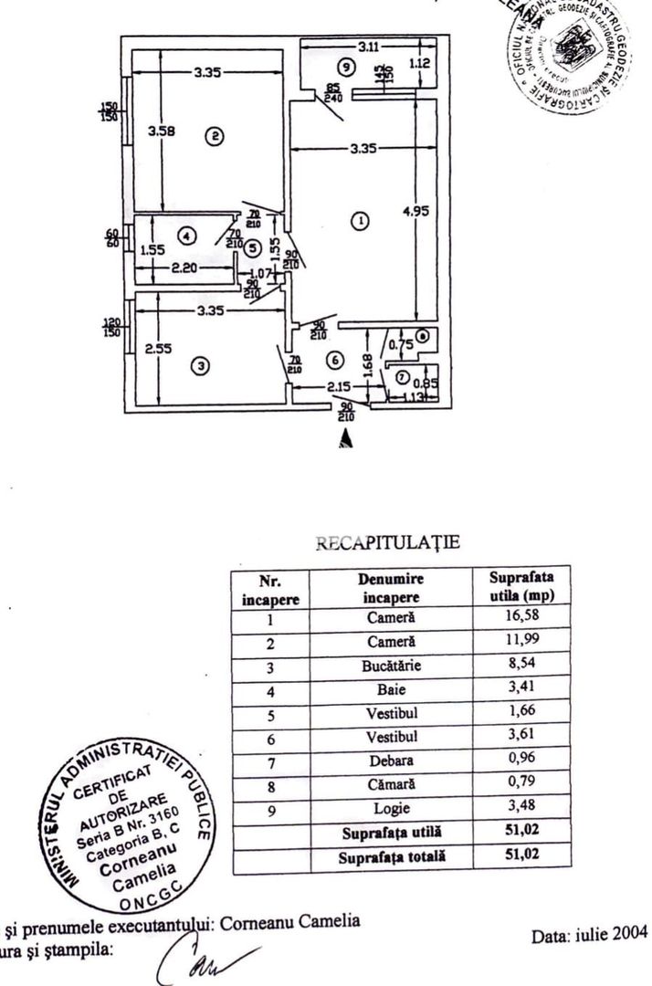 Apartament 2 camere - recent renovat - nemobilat I Drumul Taberei - Schiță 13