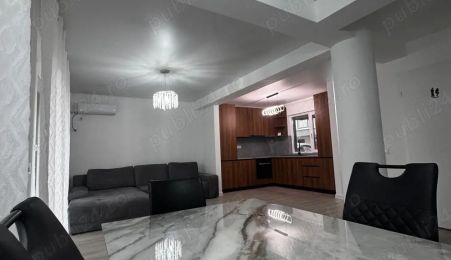 Vilă 4 camere de închiriat, 3 dormitoare cu băi proprii, complex rezidențial înc