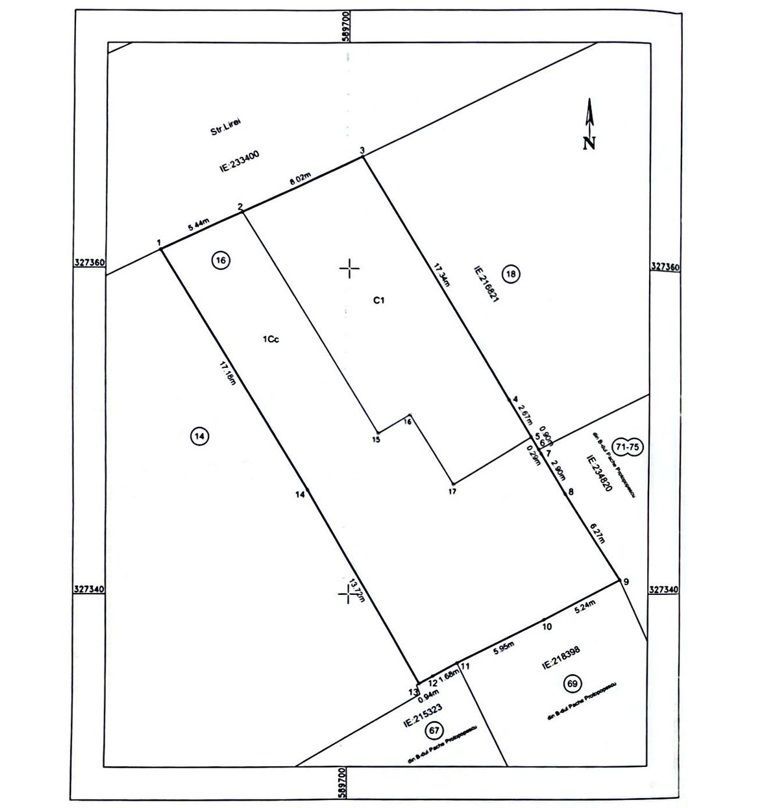 FERDINAND - Lirei | Teren 412 mp| Cladire 750 mp | structura noua - Schiță 3
