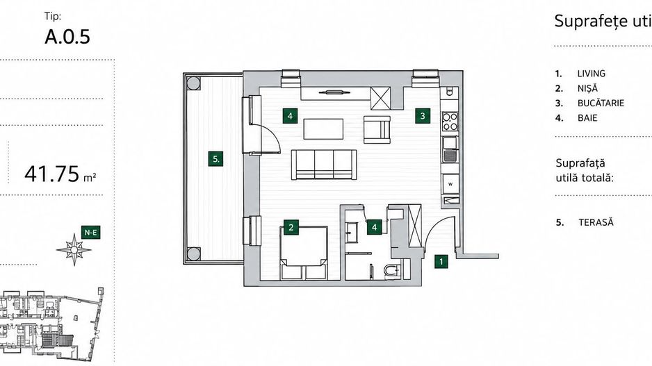 Studio Boutique | Arhitectură Modernă și Finisaje Premium - Schiță 7