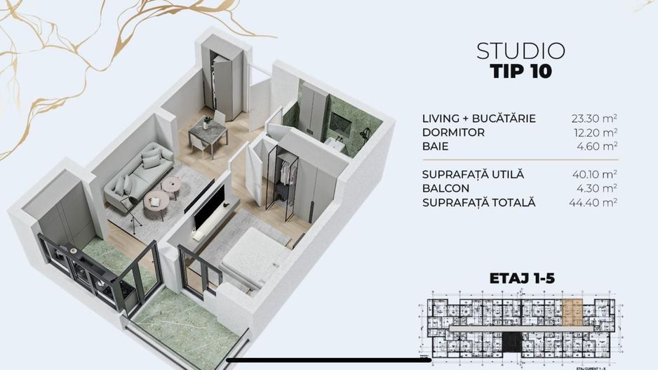 Apartament 2 cam. ideal locuința sau investiție - Poză 1